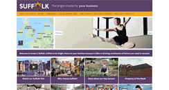 Desktop Screenshot of investinsuffolk.com